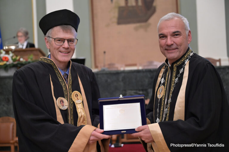 Honorary Doctorate for Prof. Schober
