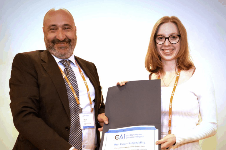 Johanna Fröhlich wins Best Paper Award – Sustainability at IEEE CAI 2025
