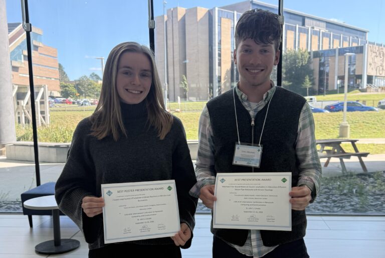 Teena tom Dieck and Timo Jakumeit Win Presentation Awards at NANOCOM 2026