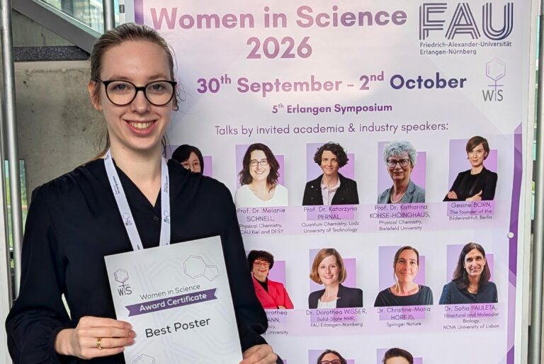 Man or Flatfish? Johanna Fröhlich Wins Best Poster Award at Women in Science Symposium